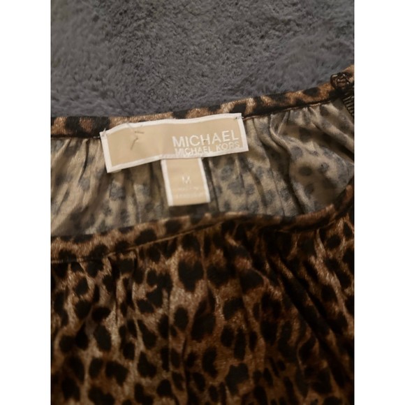 Michael Kors Leopard off the shoulder topNWT - Picture 2 of 3